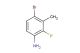 4-bromo-2-fluoro-3-methylaniline