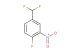 4-(difluoromethyl)-1-fluoro-2-nitrobenzene