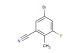 5-bromo-3-fluoro-2-methylbenzonitrile