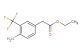ethyl 4-amino-3-(trifluoromethyl)phenylacetate