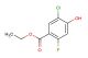 ethyl 5-chloro-2-fluoro-4-hydroxybenzoate