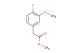methyl 4-fluoro-3-methoxyphenylacetate