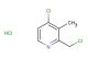 4-chloro-2-(chloromethyl)-3-methylpyridine hydrochloride