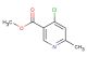 methyl 4-chloro-6-methylnicotinate