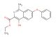 ethyl 4-hydroxy-1-methyl-7-phenoxyisoquinoline-3-carboxylate