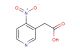 2-(4-nitropyridin-3-yl)acetic acid
