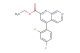 ethyl 4-(2,4-difluorophenyl)-1,7-naphthyridine-2-carboxylate