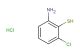 2-amino-6-chlorobenzene-1-thiol hydrochloride