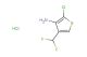 2-chloro-4-(difluoromethyl)thiophen-3-amine hydrochloride