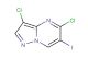3,5-dichloro-6-iodopyrazolo[1,5-a]pyrimidine