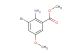 methyl 2-amino-3-bromo-5-methoxybenzoate