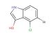 5-bromo-4-chloro-3-hydroxyindole