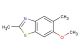 6-methoxy-2,5-dimethyl-1,3-benzothiazole