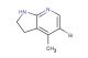 5-bromo-4-methyl-1H,2H,3H-pyrrolo[2,3-b]pyridine