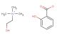 2-Hydroxy-N,N,N-trimethylethanaminium 2-hydroxybenzoate