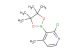 2-chloro-4-methyl-3-(4,4,5,5-tetramethyl-1,3,2-dioxaborolan-2-yl)pyridine