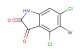 5-bromo-4,6-dichloroindoline-2,3-dione