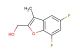 (5,7-difluoro-3-methylbenzofuran-2-yl)methanol