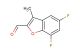 5,7-difluoro-3-methylbenzofuran-2-carbaldehyde