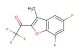 1-(5,7-difluoro-3-methylbenzofuran-2-yl)-2,2,2-trifluoroethan-1-one