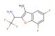 1-(5,7-difluoro-3-methylbenzofuran-2-yl)-2,2,2-trifluoroethan-1-amine