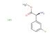 methyl (S)-2-amino-2-(3-fluorophenyl)acetate hydrochloride