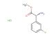 methyl (R)-2-amino-2-(3-fluorophenyl)acetate hydrochloride