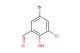 5-bromo-3-chloro-2-hydroxybenzaldehyde
