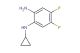 N1-cyclopropyl-4,5-difluorobenzene-1,2-diamine