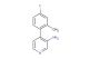 4-(4-fluoro-2-methylphenyl)pyridin-3-amine