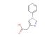 2-(1-(pyridin-4-yl)-1H-1,2,3-triazol-4-yl)acetic acid