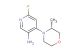 (R)-6-fluoro-4-(3-methylmorpholino)pyridin-3-amine