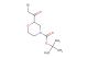 tert-butyl 2-(2-bromoacetyl)morpholine-4-carboxylate