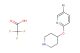 5-bromo-2-(piperidin-4-yloxy)pyridine 2,2,2-trifluoroacetate