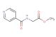 methyl isonicotinoylglycinate