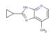 2-cyclopropyl-7-methyl-3H-imidazo[4,5-b]pyridine