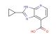 2-cyclopropyl-3H-imidazo[4,5-b]pyridine-7-carboxylic acid