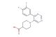 1-(4-(3,4-difluorophenyl)pyrimidin-5-yl)piperidine-4-carboxylic acid