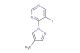5-iodo-4-(4-methyl-1H-pyrazol-1-yl)pyrimidine