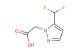 2-(5-(difluoromethyl)-1H-pyrazol-1-yl)acetic acid
