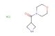 4-(azetidine-3-carbonyl)morpholine hydrochloride