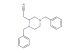 2-(1,4-dibenzylpiperazin-2-yl)acetonitrile