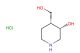 cis-4-(hydroxymethyl)piperidin-3-ol hydrochloride