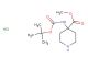 methyl 4-((tert-butoxycarbonyl)amino)piperidine-4-carboxylate hydrochloride