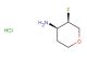 (3R,4R)-3-fluorotetrahydro-2H-pyran-4-amine hydrochloride