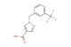1-(3-(trifluoromethyl)benzyl)-1H-pyrazole-4-carboxylic acid