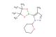 4-methyl-1-(tetrahydro-2H-pyran-2-yl)-5-(4,4,5,5-tetramethyl-1,3,2-dioxaborolan-2-yl)-1H-pyrazole