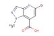 5-bromo-1-methyl-1H-pyrazolo[4,3-b]pyridine-7-carboxylic acid