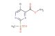 methyl 5-bromo-2-(methylsulfonyl)pyrimidine-4-carboxylate