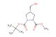 1-(tert-butyl) 2-methyl (2R,4R)-4-(hydroxymethyl)pyrrolidine-1,2-dicarboxylate